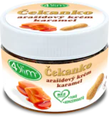 4Slim Čakankový arašidový krém Slaný karamel 250 g