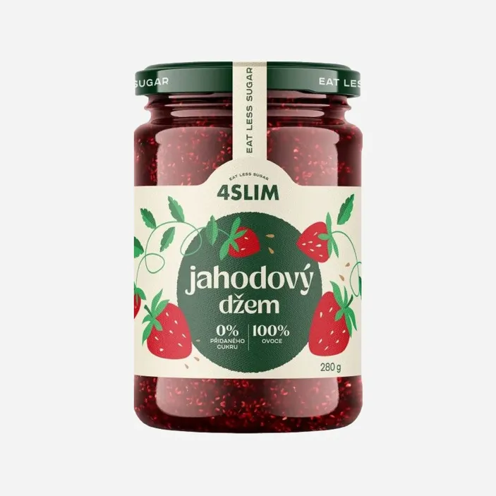 100% džem jahodový