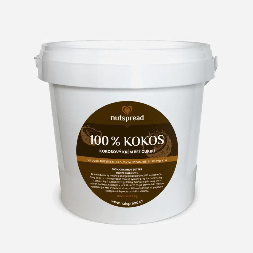 100% kokosové maslo
