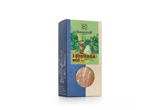 12 bylinná soľ bio 120g