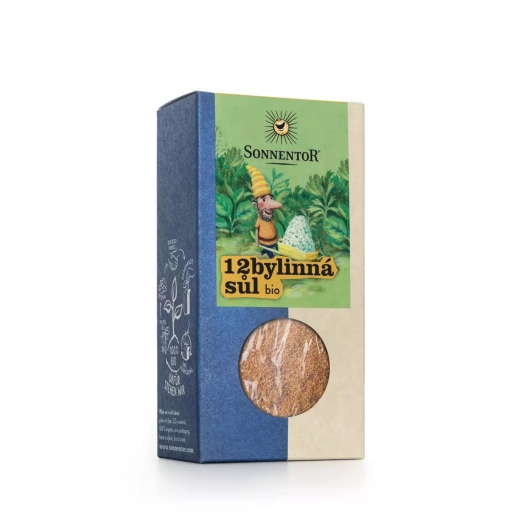 12 bylinná soľ bio 120g