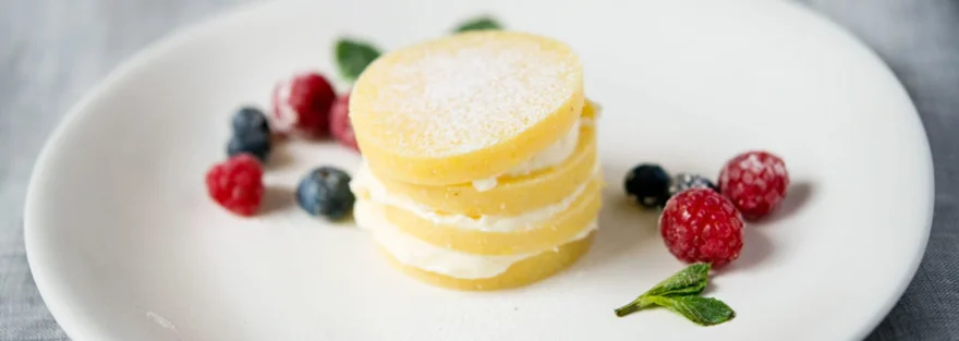 Osviežujúca citrónová torta