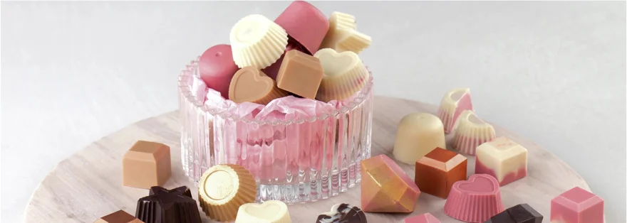 Luxusné čokoládové pralinky