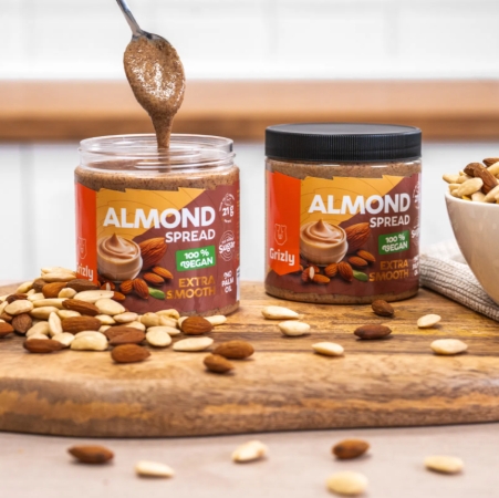 Mandľové maslo Grizly