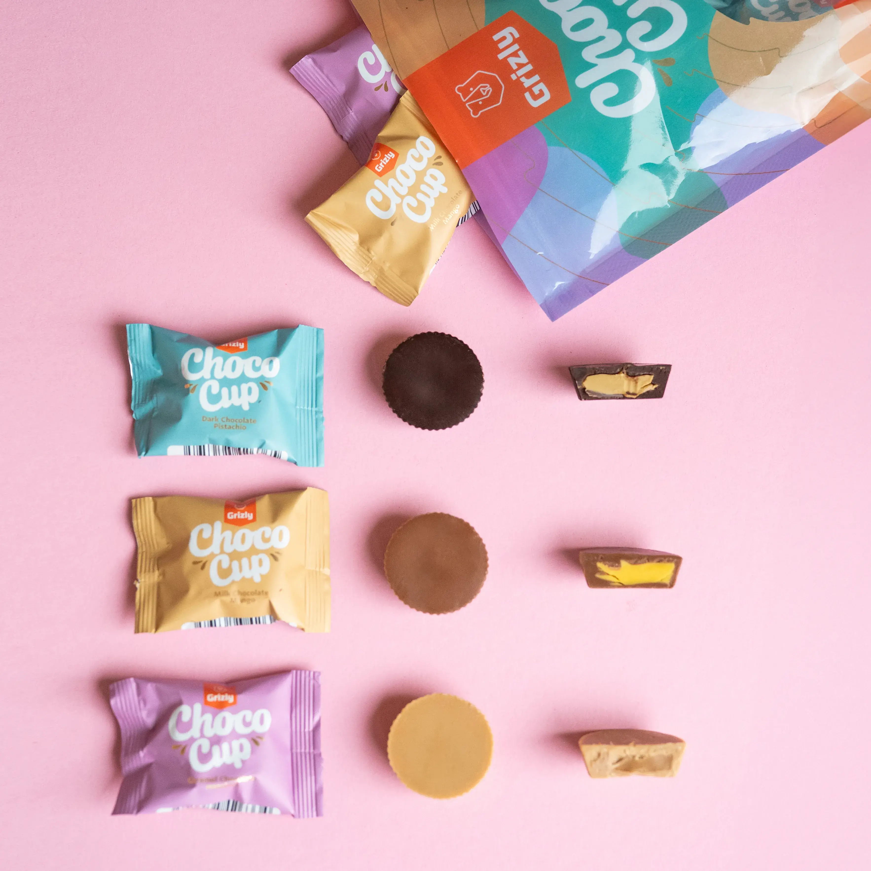 Mini kornútky s bielou čokoládou