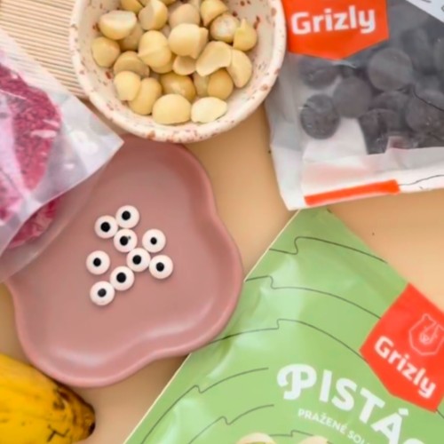 Halloweensky recept príšerky – čokoládové pecičky na varenie Grizly