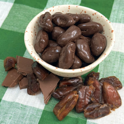 Datle v čokoláde Grizly