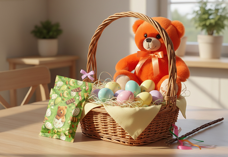 Fľaša kečupu a paradajky