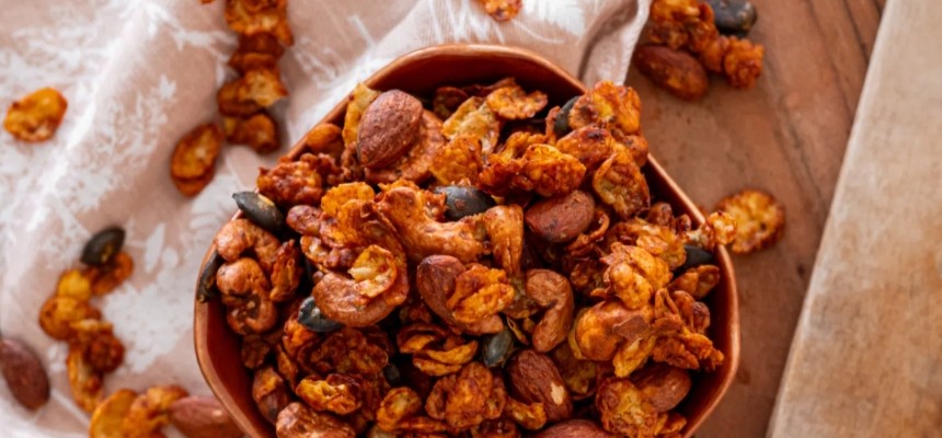 Slaný mix Salties údený slaná granola Grizly