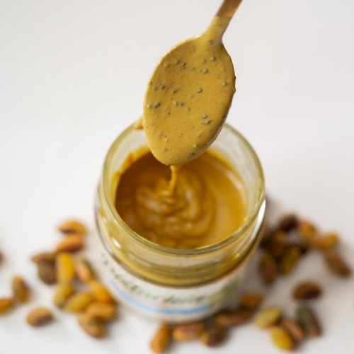 Orechové maslo – pistáciový krém Grizly