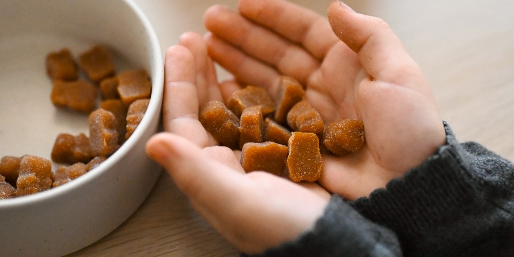 Mango teddies cukríky bez cukru Grizly