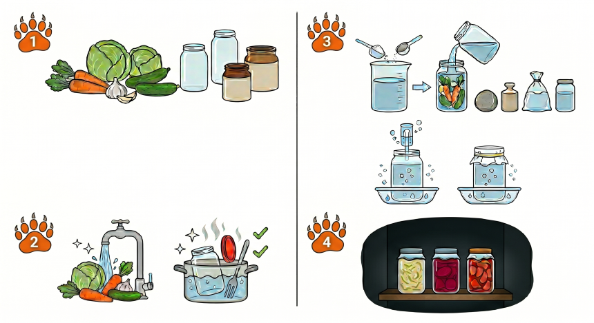 Fermentácia - zelenina Grizly