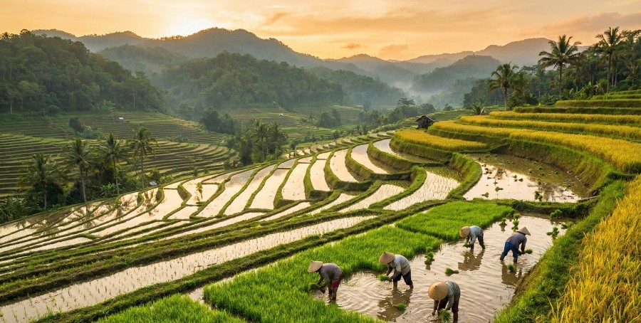 ako sa pestuje ryža Grizly