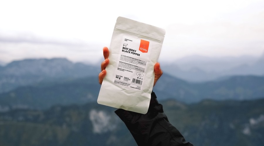 Sušené mäso jerky Grizly