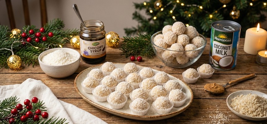 Domácí zdravé raffaello recept Grizly