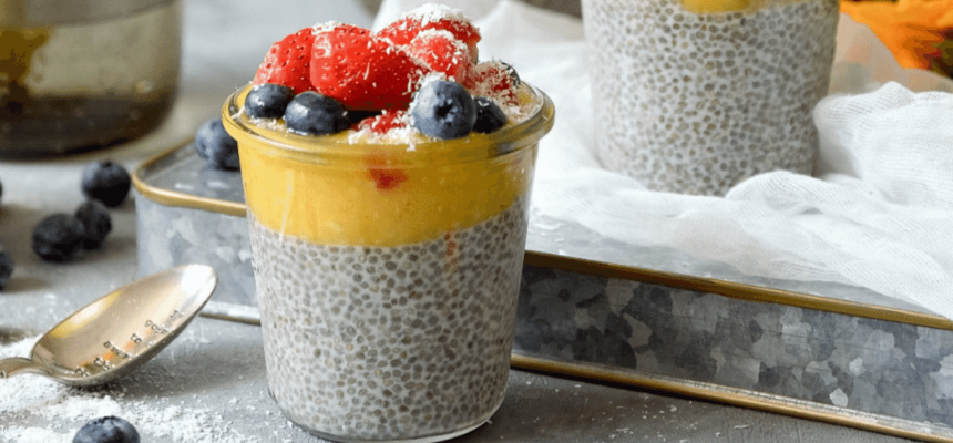 Chia puding - Silvester pohostenie s Grizly