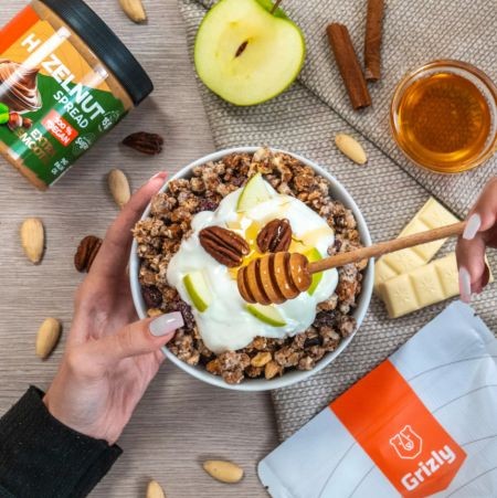 Lieskovoorieškový krém Grizly