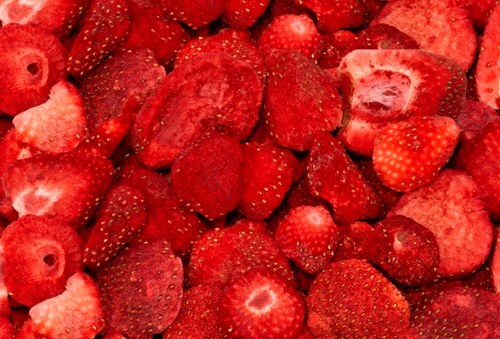 Lyofilizované jahody Grizly