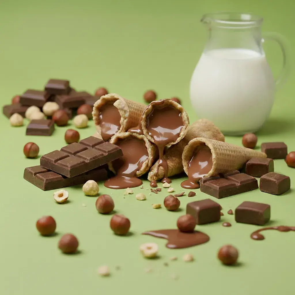 Mini kornútky lieskovo-orieškové