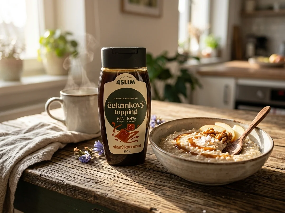 Čakankové sladenie karamel