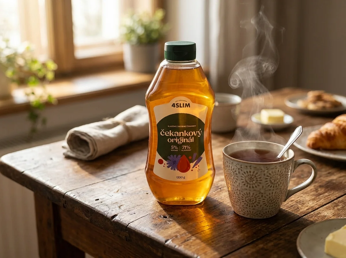 Čakankový sirup k čaju