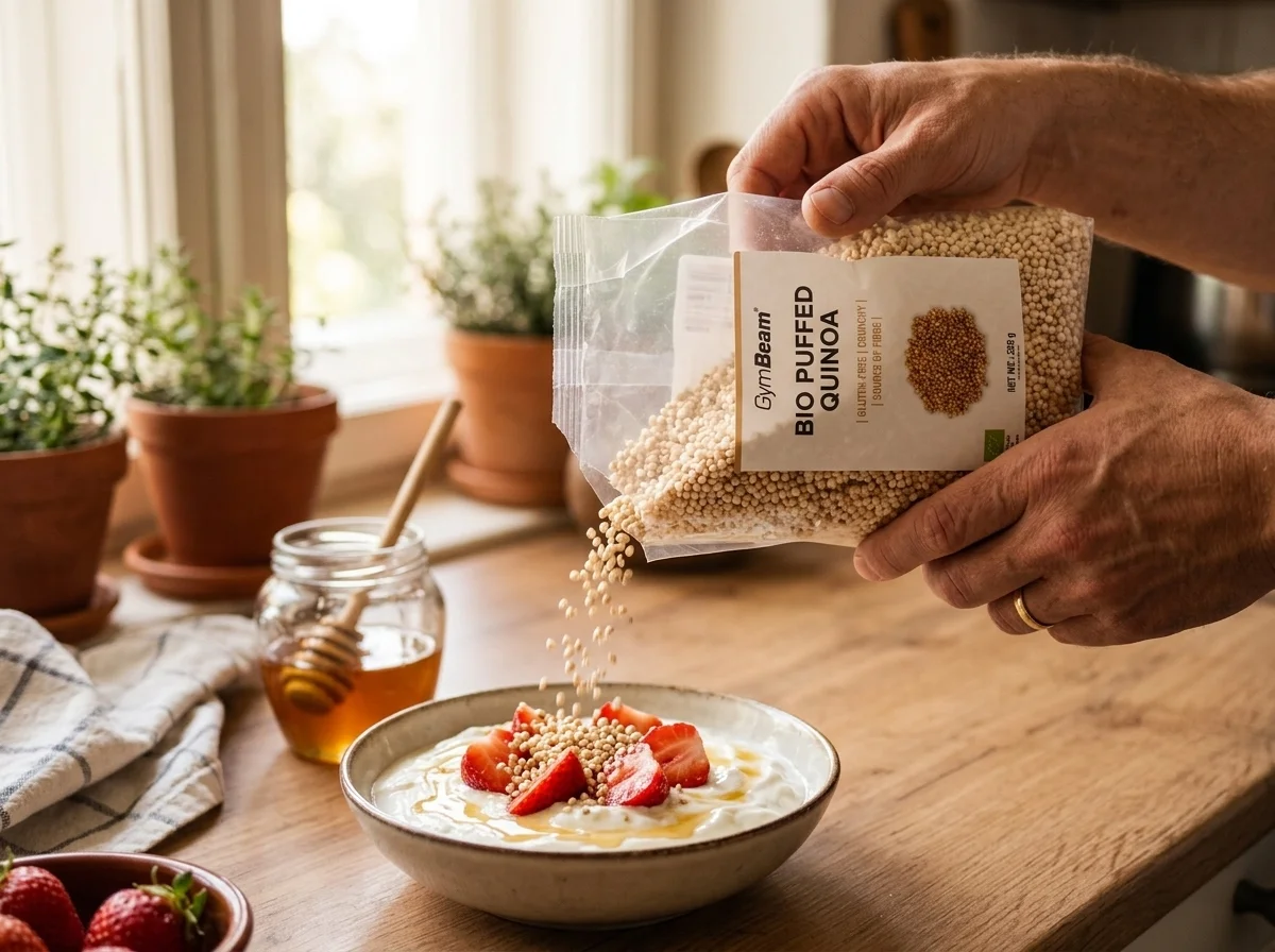 quinoa v jogurte