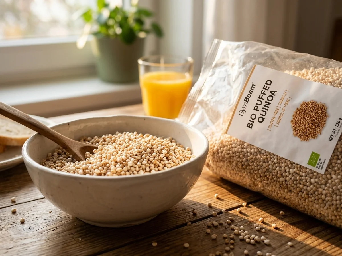 pufovaná quinoa