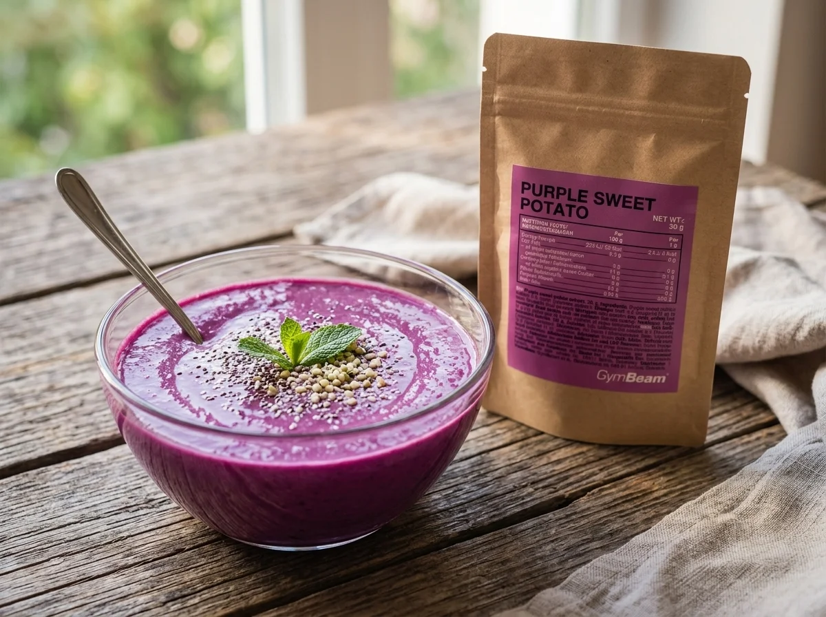 Fialové smoothie