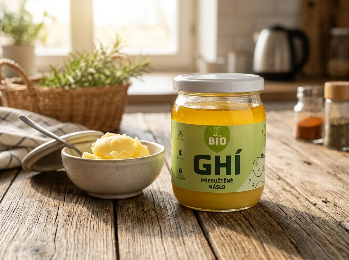 Ghee w słoiku