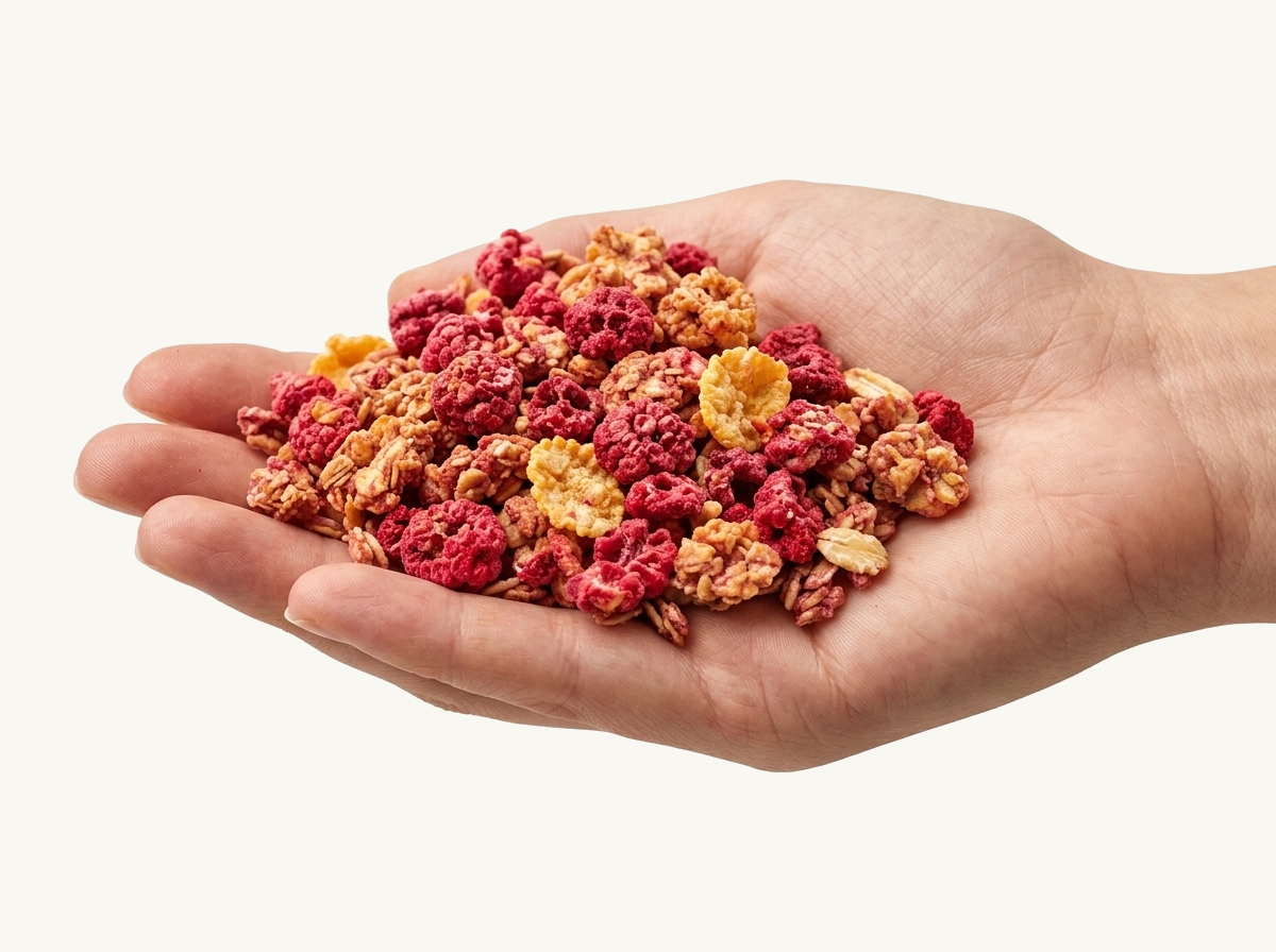 granola v dlani