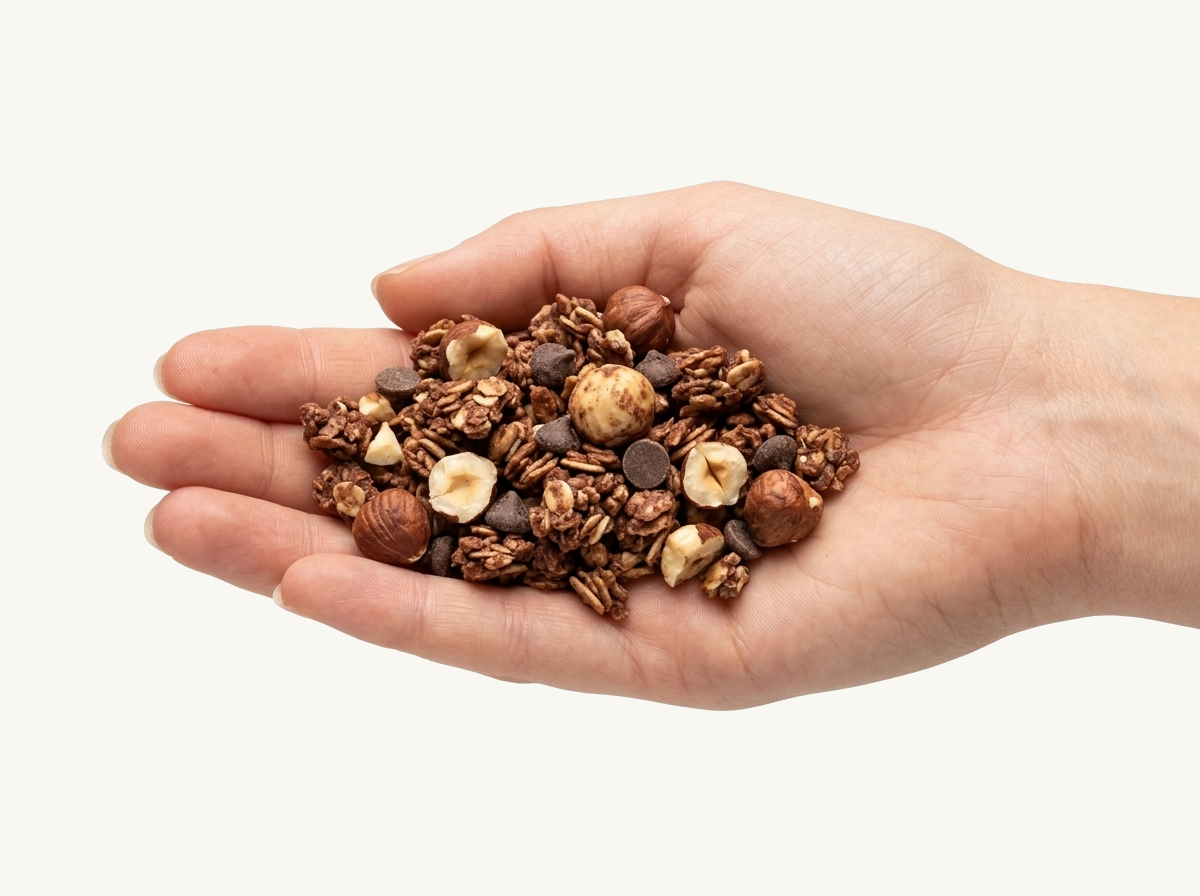 granola v dlani