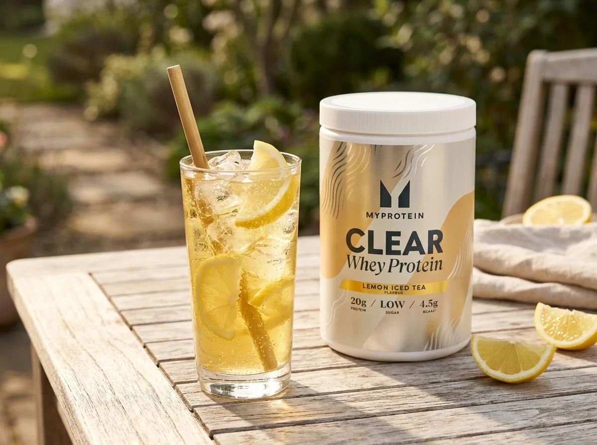 Citrónový proteínový drink