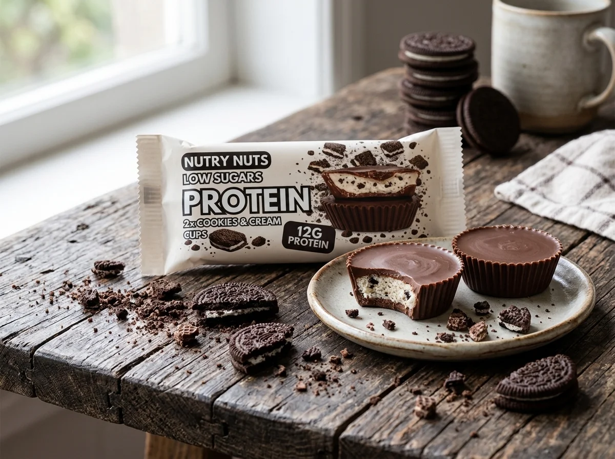 Proteínové košíčky cookies