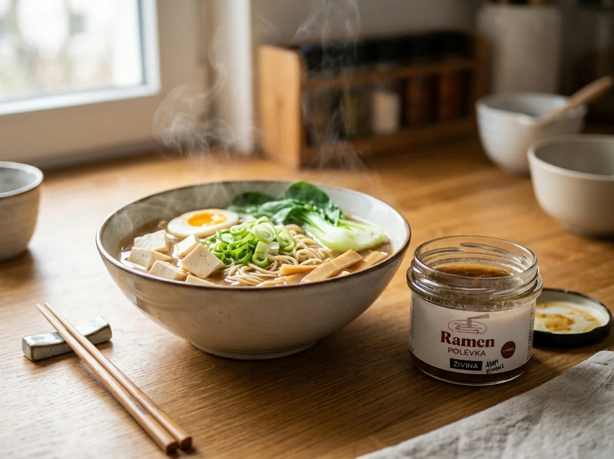 miska ramen polievky