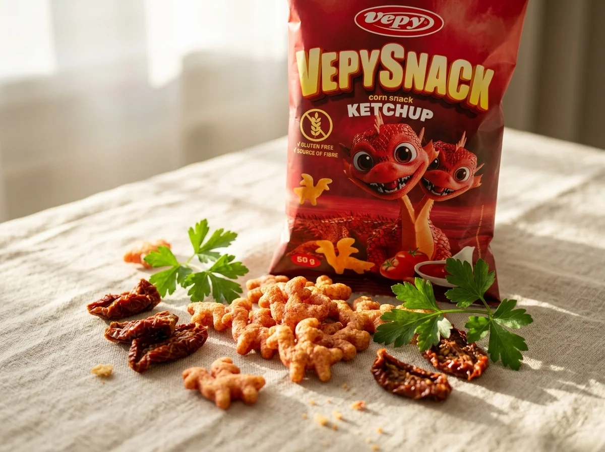 chrumkavý snack detail