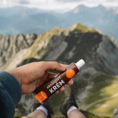 Orechové arašidové maslo v tube Grizly