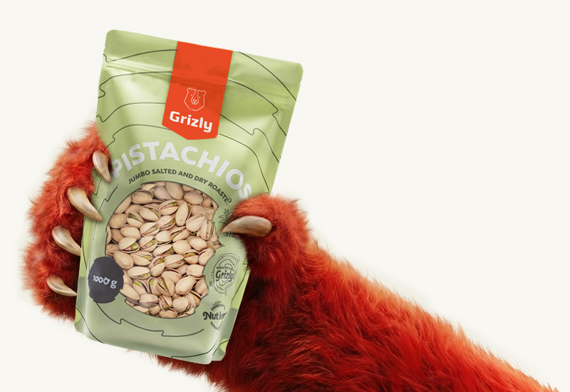 Pistácie balenie