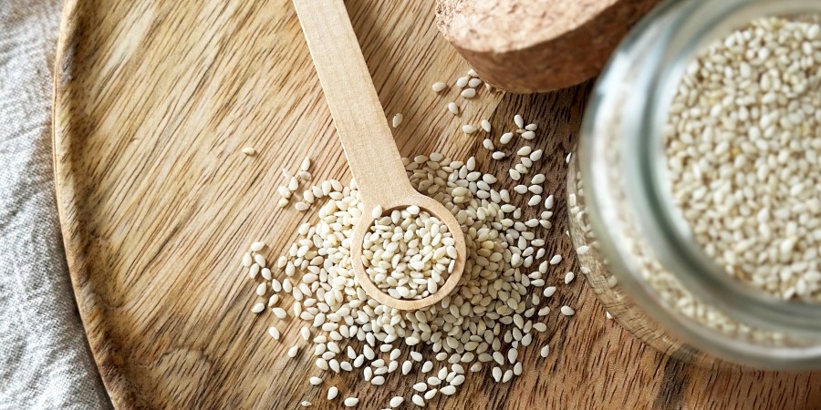 semienka - zdroj vlákniny - sezam lúpaný Grizly