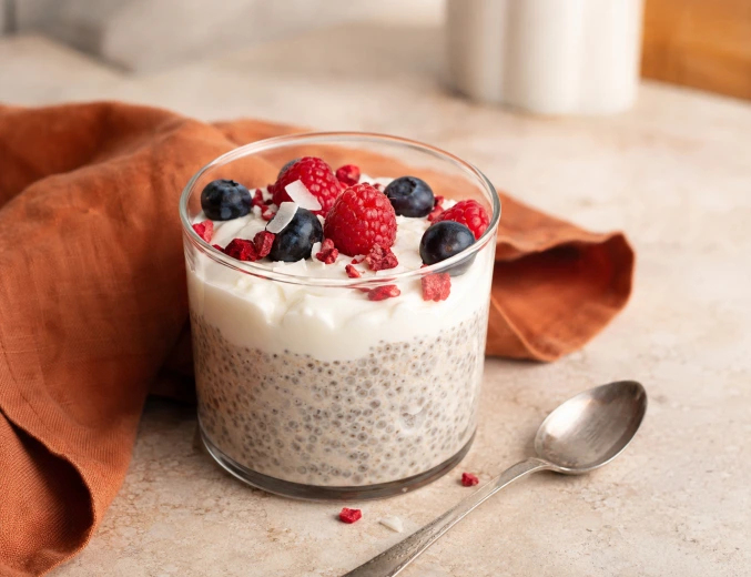 Chia puding s jogurtom