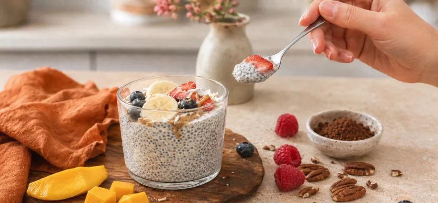Chia puding: Základný recept a 6 chutných variácií