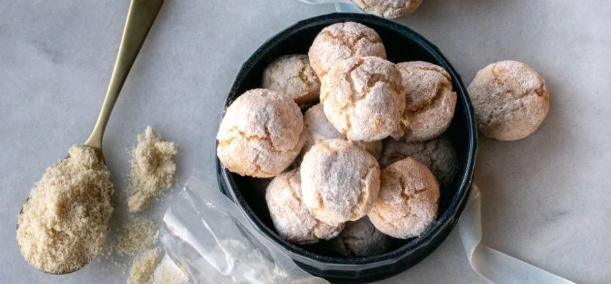 Krehké mandľové Amaretti