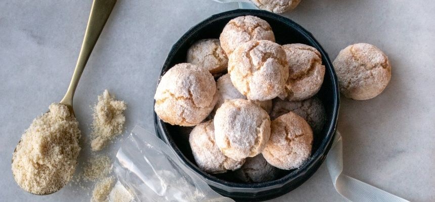 Krehké mandľové Amaretti