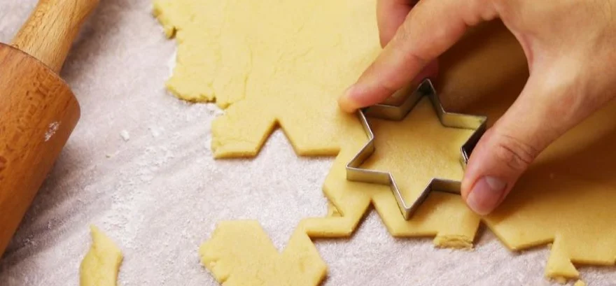 Mandľové linecké pečivo