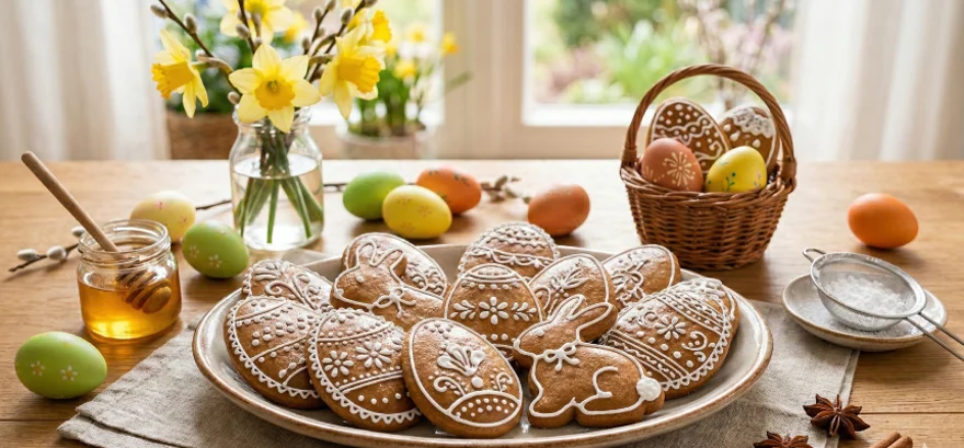 Veľkonočné medovníky: Recept na mäkké a voňavé