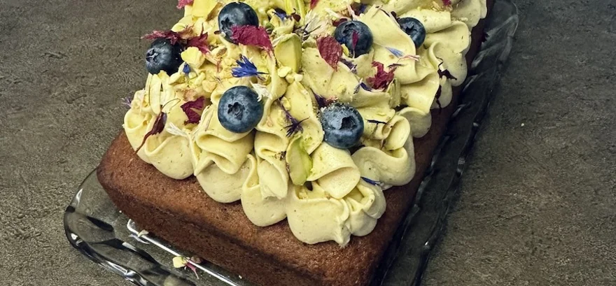 Pistáciový chlebík