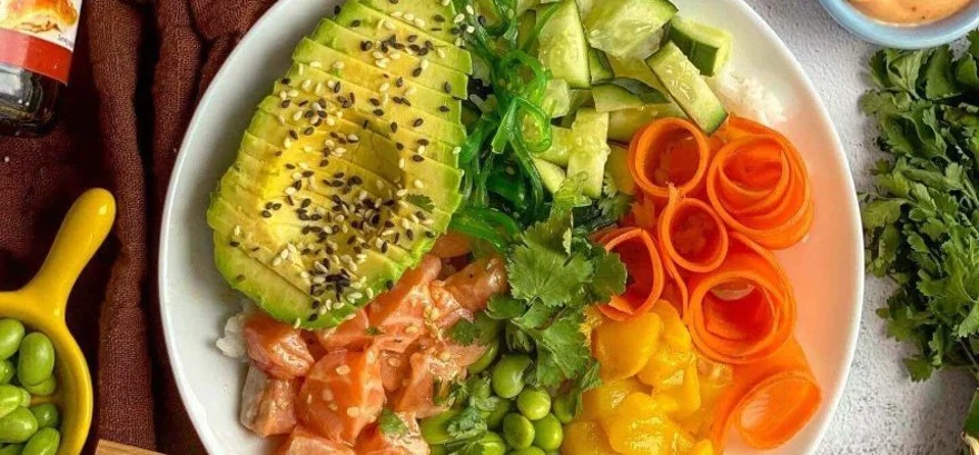 Domáce Poke bowl