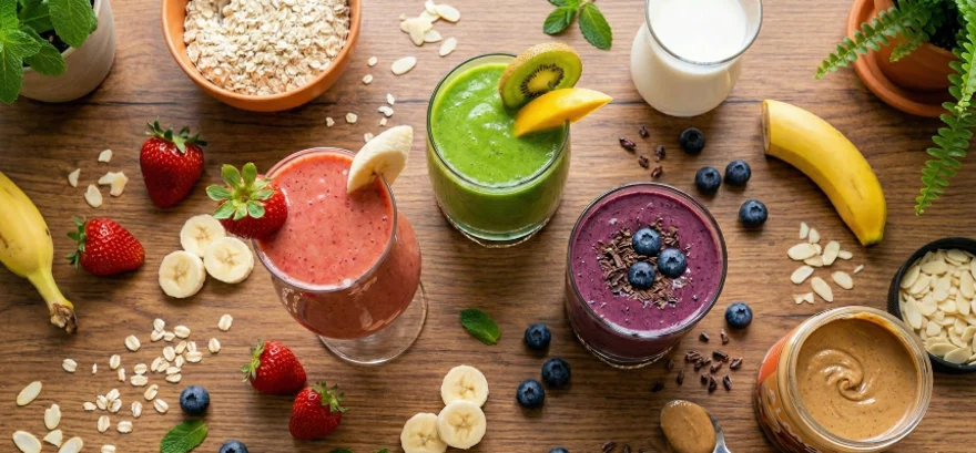 3 najlepšie raňajkové smoothie: Recepty pre energiu a zdravie