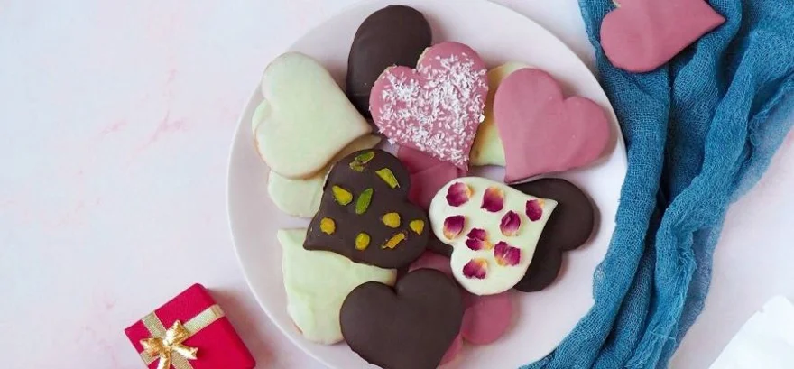 Tip na valentínsky darček: krehké maslové sušienky