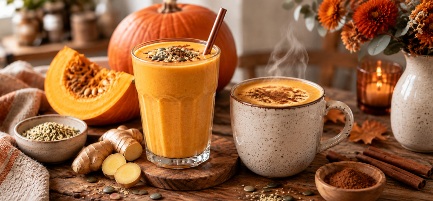 Tekvicový nápoj so zázvorom: Recept na smoothie aj teplú verziu