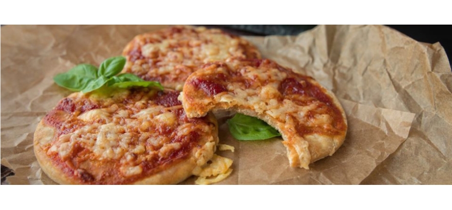 Špaldová mini pizza